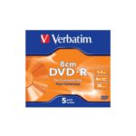 DVD-R 8cm 1.4GB FOR CAMERAS 5pcs