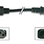 POWER CORD 1.8m BLACK