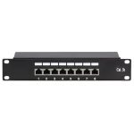 SMALL PATCH PANEL 8 PORTS CAT5E