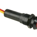 PANEL CONTROL LAMP BLACK / RED