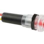 WATER-RESISTANT LED LAMP 12V / RED