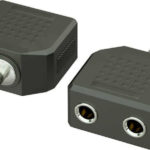 ADAPTOR ΑΠΟ JACK 3.5mm MONO ΑΡΣ.ΣΕ 2 MONO ΘΗΛ. 3.5mm