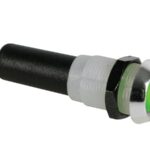 PANEL CONTROL LAMP CHROME / GREEN