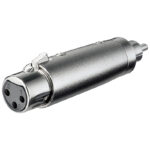 ΣΕΤ ADAPTORS 3P- XLR ΘΗΛ. ΣΕ RCA ΑΡΣ.OEHLBACH ΕΠΙΧΡΥΣΟΙ (2τεμ/συσκ.)