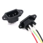 AC PLUG FOR POWER SUPPLY IEC320