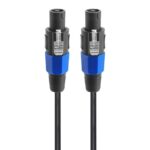 LOUDSPEAKER CONNECTOR 4P MALE TO MALE BLUE (5m)