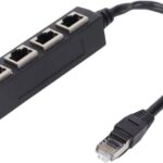 SPLITTER 1 M. RJ45 TO 4 F. RJ45 IN PARALLEL