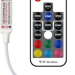RGB LED DIMMER AND COLOUR SELECTOR WITH RF REMOTE
