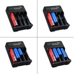 BATTERY CHARGER FOR LITHIUM BATTERIES AND NI-CD & nI- MH BATTERIES (18650, AA, AAA etc)