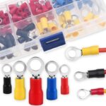 RING TERMINAL RED 10.5mm, 10pcs/blister