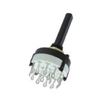 ROTARY SWITCH 4CON- 3POS SOLDER