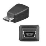 USB 2.0 USB mini B female - USB micro B male adapter