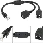 LAN SPLITTER 1 M. - 2 FEM. 8C