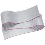 FLAT CABLE 50 CONDUCTORS GREY, 30m