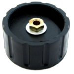 ΚΟΥΜΠΙ ΜΑΥΡΟ 6.3mm ΜΕ ΤΑΠΑ