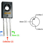 BD140 PNP 80V 1A 8W TO126