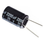 ELECTROLYTIC CAPACITOR 2200μF/35V