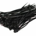 CABLE TIE BLACK NARROW 100mm