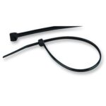 CABLE TIE BLACK NARROW 165mm