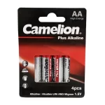 BATTERY PACKAGE TYPE ΑΑ CAMELION 1.5V (4pcs./blister)