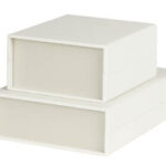 HOUSING PLASTIC 50x100x110mm - BEIGE AND BROWN