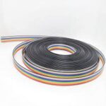 FLAT CABLE 10 CONDUCTORS MULTICOLOR