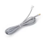 FLAT TELEPHONE CABLE 4C GREY