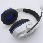 HEADSET WITH VOLUME CONTROL JACK 2.5mm WHITE