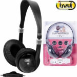 LIGHTWEIGHT HEADPHONES FOR TV WITH VOLUME CONTROL