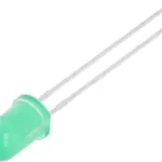 L-7113GD-12V RESISTOR LED 5mm GREEN DIFFUSED 568nm