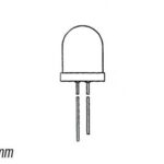 L-813YD LED 10mm YELLOW DIFFUSED 40mcd