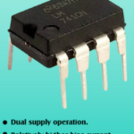 OPAMP μΑ741 8 DIL