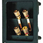 LOUDSPEAKER CONNECTION TERMINAL RECTANGULAR VISATON