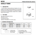 NE555 TIMER MINI-DIL