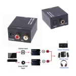 HQ DIGITAL AUDIO CONVERTER RCA TO TOSLINK