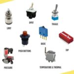 SWITCH VERTICAL PRESSED METALLIC 10A/250V