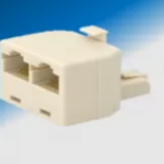 PHONE ADAPTER 1 M.-2 F. 4C