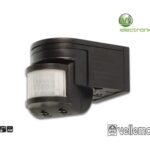 PIR MOTION DETECTOR - BLACK