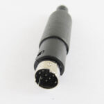 PLUG 8-PIN DIN MALE PLASTIC