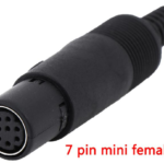 PLUG DIN 7-PIN FEMALE