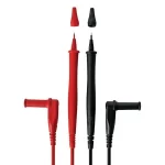 TEST LEAD SET WITH 2 PROBES 0.7MM (RED + BLACK)