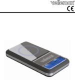 MINI SCALES WITH TOUCH SCREEN 500g / 0.1g