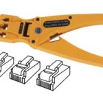 CRIMPING TOOL FOR MODULAR CONNECTORS 4P4C. 6P4C. 8P6C (RJ11. RJ12. RJ45)