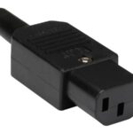 AC CONNECTOR FEMALE. CABLE-MOUNT TYPE -10A