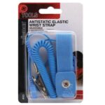 ANTISTATIC ADJUSTABLE ELASTIC WRIST STRAP - BLUE