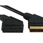 VIDEO CABLE - SCART MALE TO SCART MALE. 3m