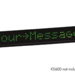 ENCLOSURE FOR K5600 ADVERTISEMENT LED DISPLAY WITH RED LEDS