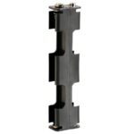 BATTERY HOLDER FOR 4 x AA-CELL (WITH SNAP TERMINALS)