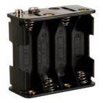 BATTERY HOLDER FOR 8 x AA-CELL (WITH SNAP TERMINALS)