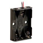 BATTERY HOLDER FOR 3 x AAA-CELL (WITH wires)